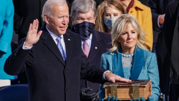 Joe Biden Takes Oath Of Office