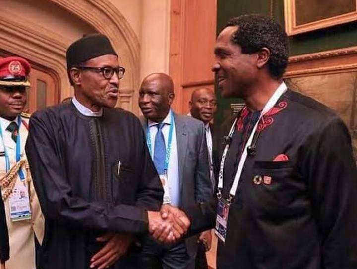 President Muhammadu Buhari (PMB) and Tonye Cole